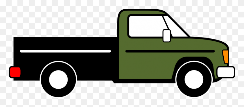 800x316 Clipart - Truck PNG