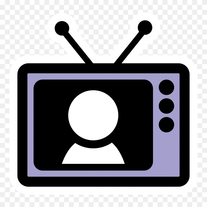 2400x2400 Clipart - Tv Time Clipart