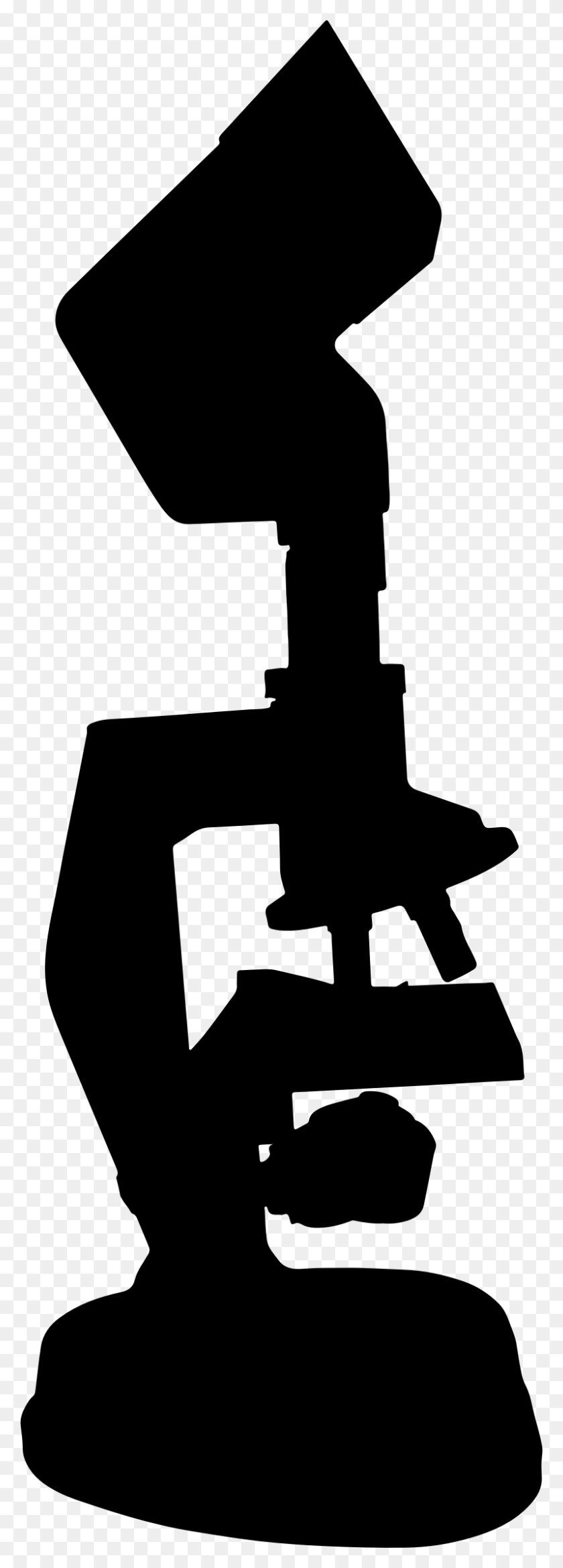 798x2332 Clipart - Microscope Clipart