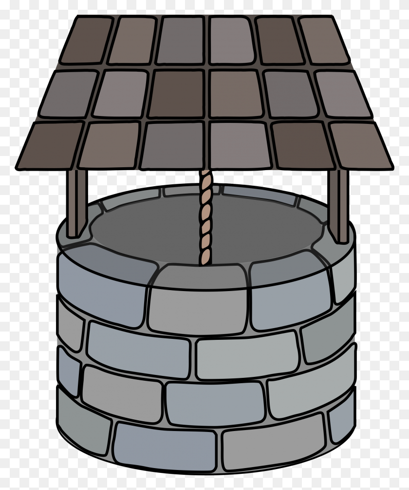 1979x2400 Clipart - Wishing Well Clipart