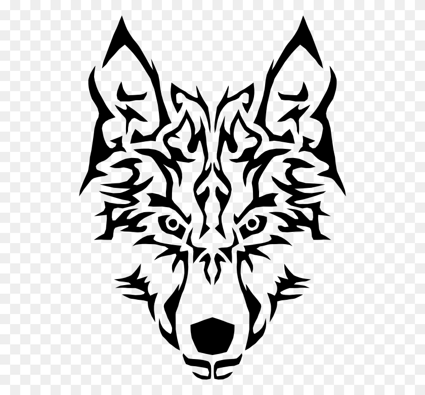 528x720 Clipart - Wolf PNG