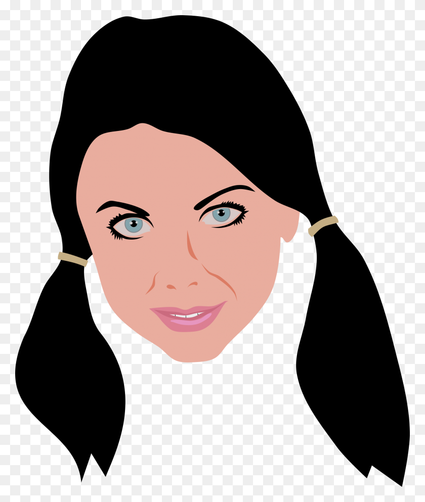 2005x2400 Clipart - Woman Face PNG