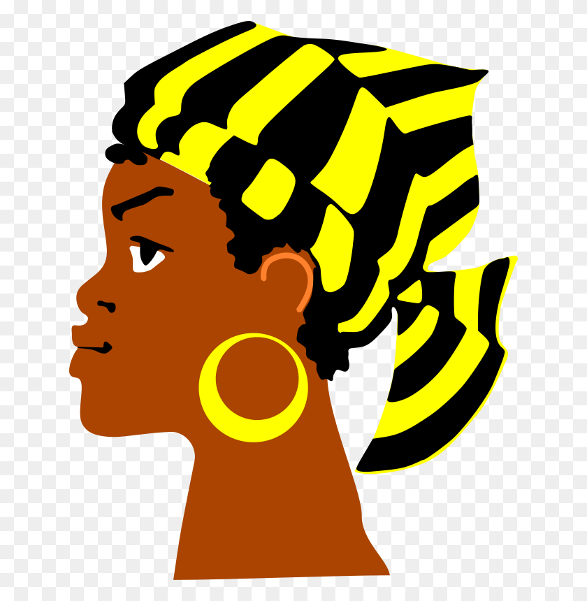 642x800 Clipart - African PNG