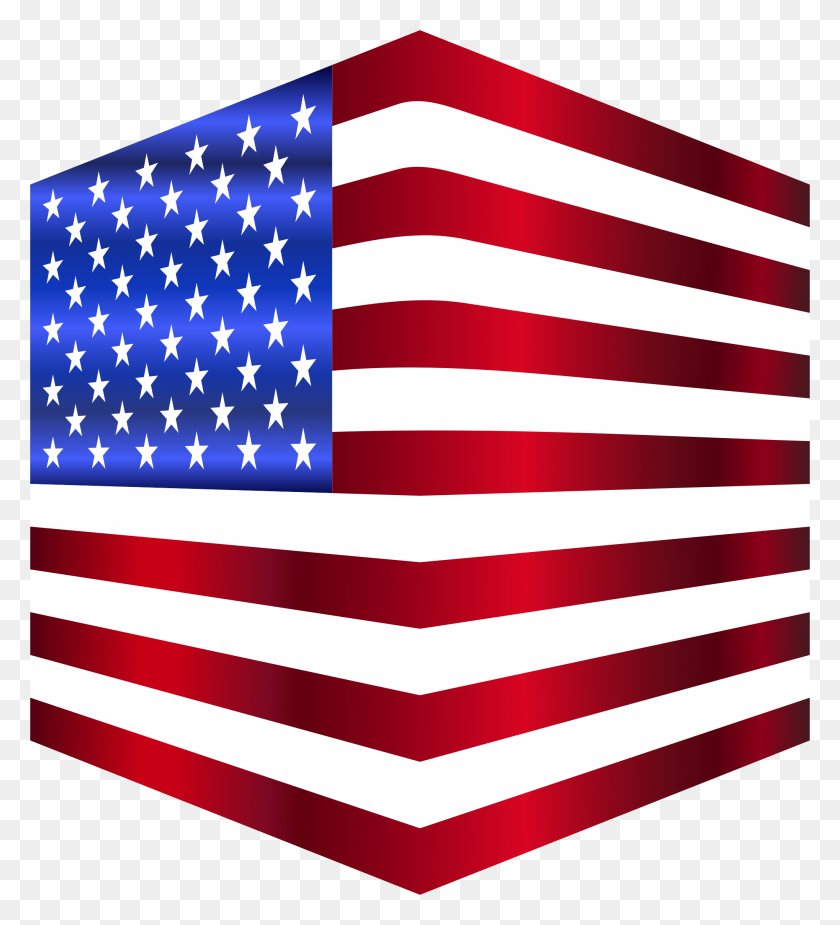 2038x2262 Clipart - Bandera Americana Png Transparente