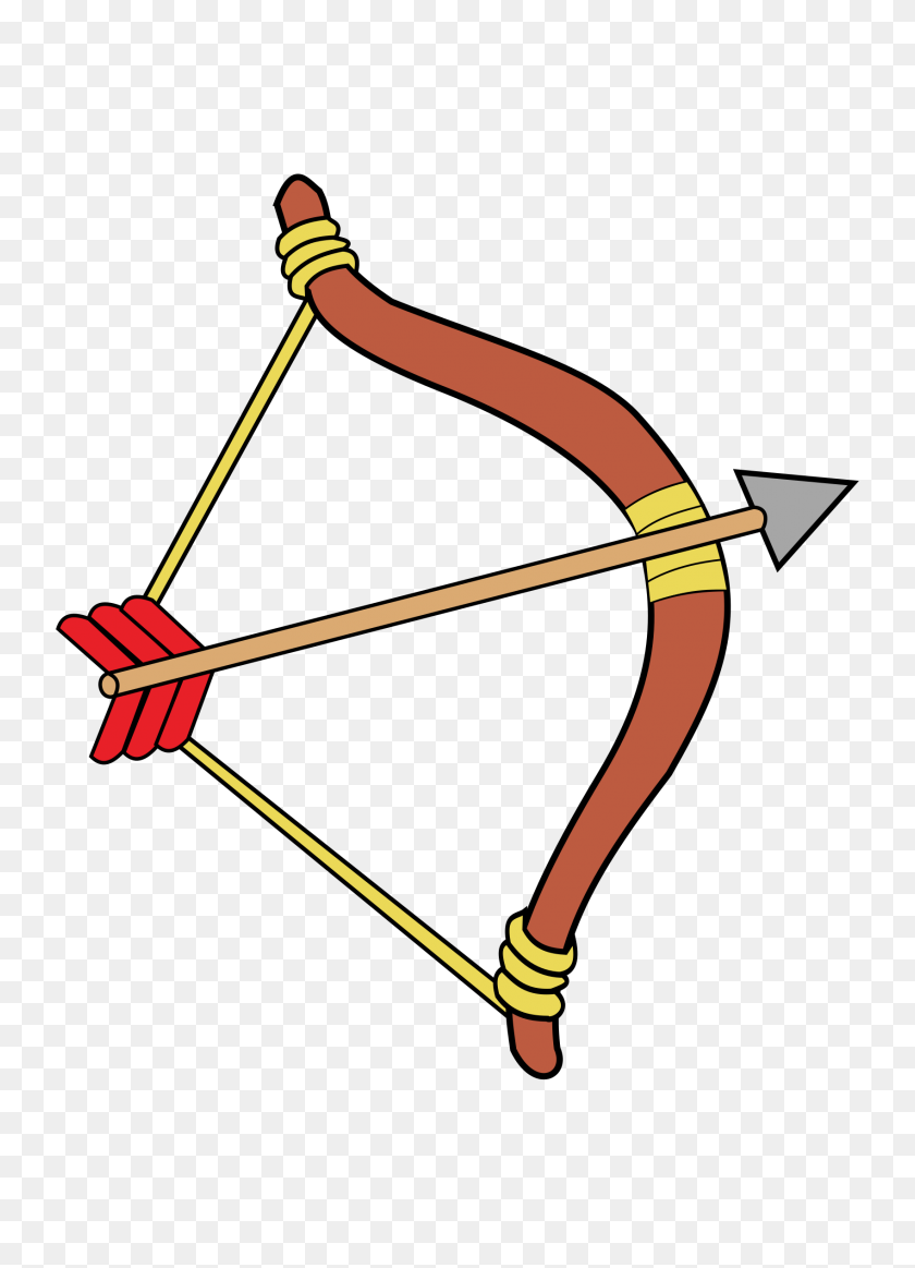 1697x2400 Clipart - Archery Arrow PNG
