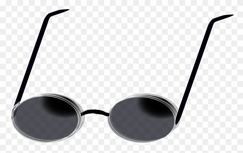 2400x1443 Clipart - Aviator Glasses Clipart