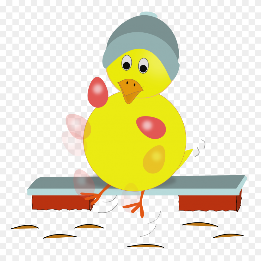 2406x2400 Clipart - Baby Chick Clip Art