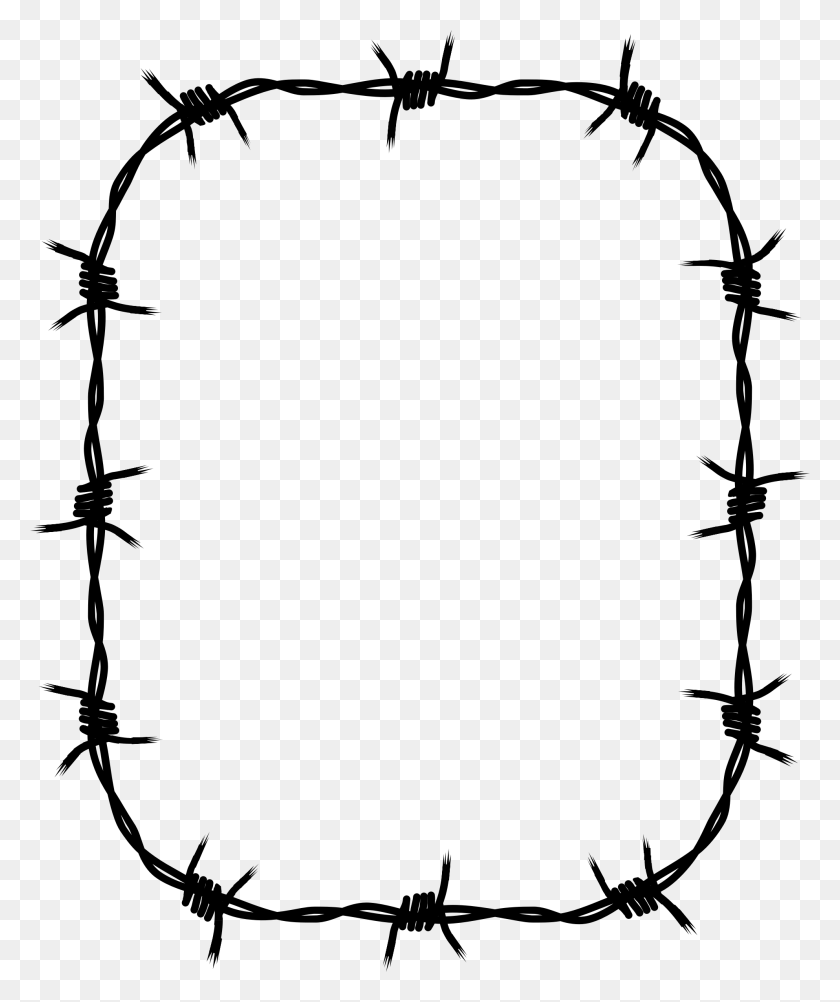 1986x2400 Clipart - Barbed Wire PNG