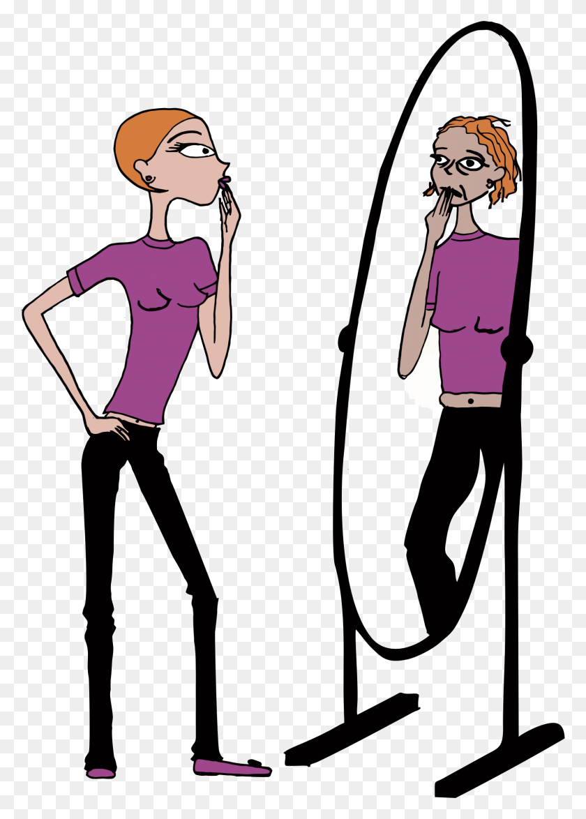 Mirror Clipart Reflective Looking In Mirror Clipart Flyclipart