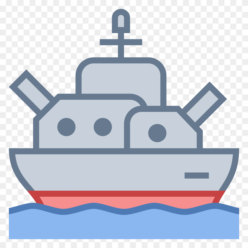 2400x2400 Clipart - Battleship PNG