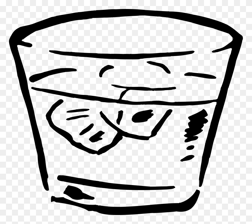 2400x2119 Clipart - Mixed Drink Clipart
