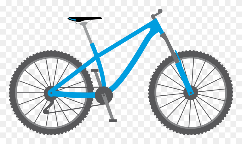 2172x1228 Clipart - Bicycle PNG