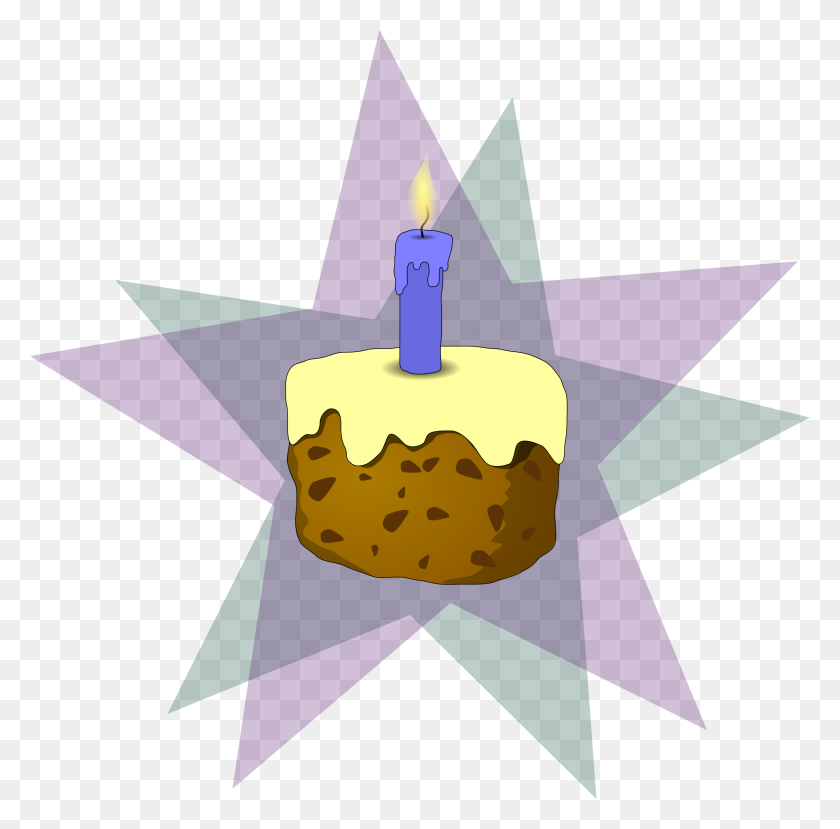2400x2369 Clipart - Birthday Candle PNG