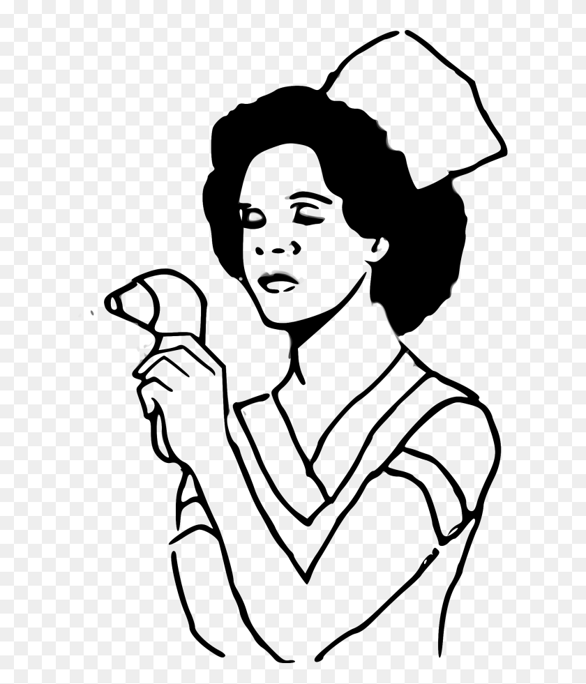 2031x2400 Clipart - Imágenes Prediseñadas De Enfermera Negra