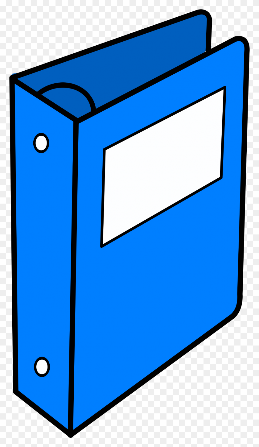 1250x2226 Clipart - Blue Folder Clipart