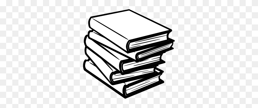 300x293 Clipart - Book Stack Clipart