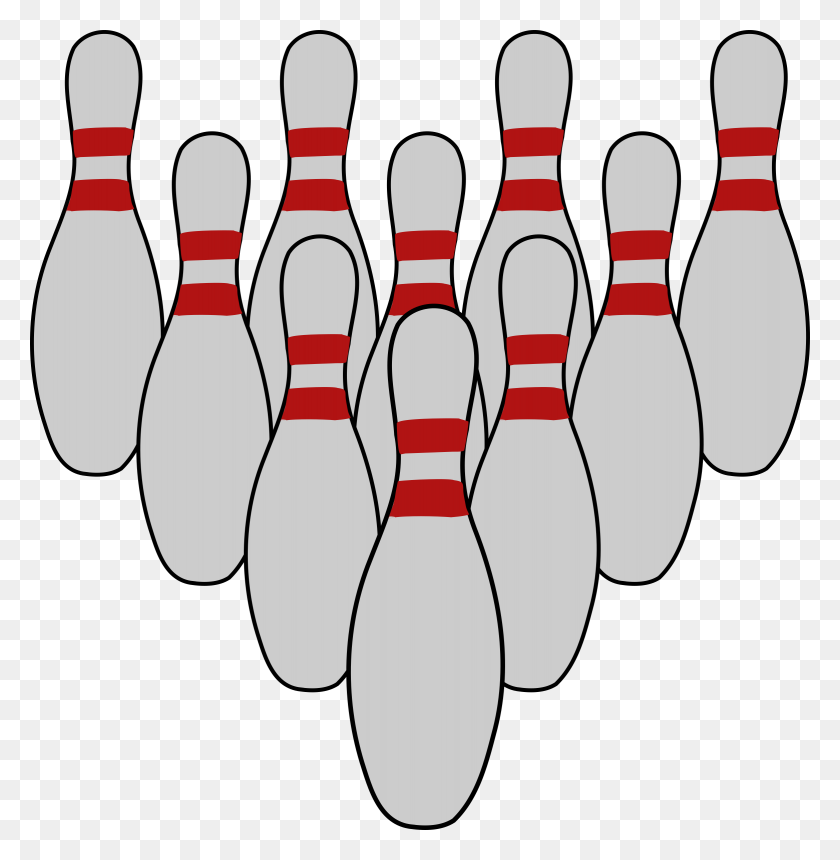 2338x2400 Clipart - Bowling Alley Clipart