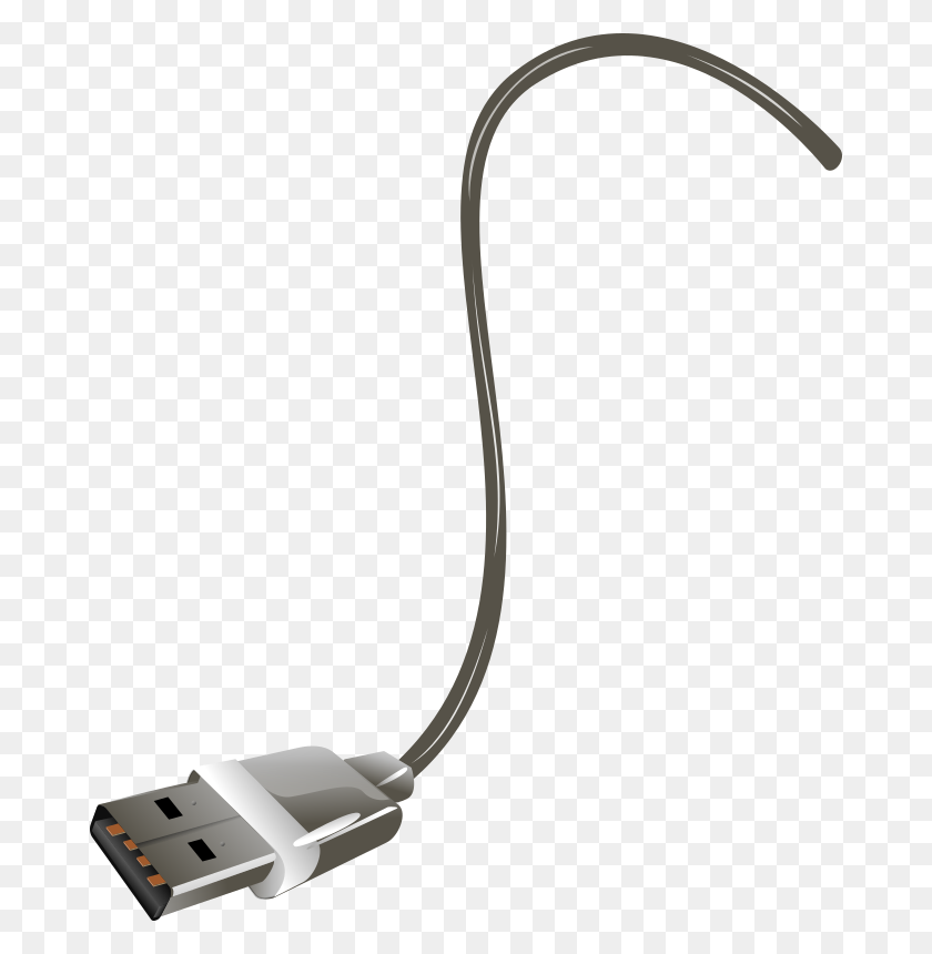 678x800 Clipart - Cable PNG