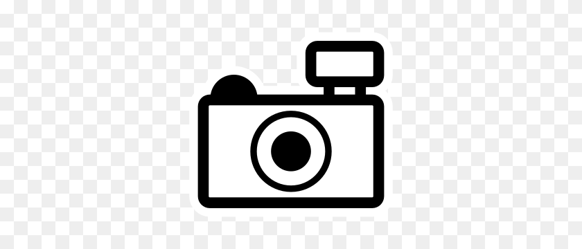 300x300 Clipart - Camera With Heart Clipart