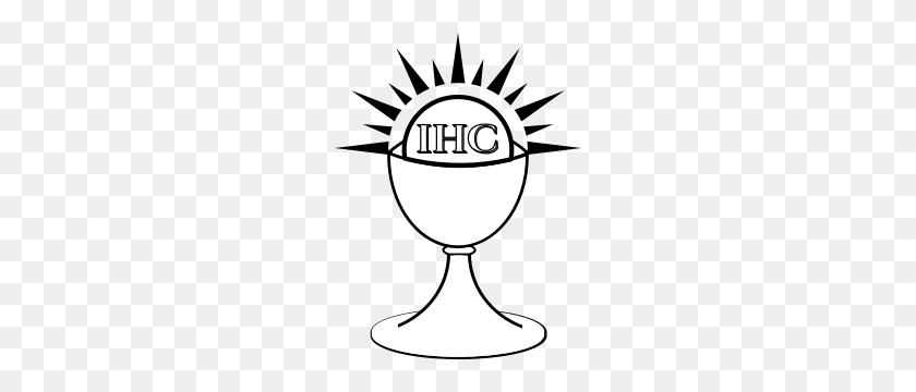 228x300 Clipart - Chalice And Host Clipart