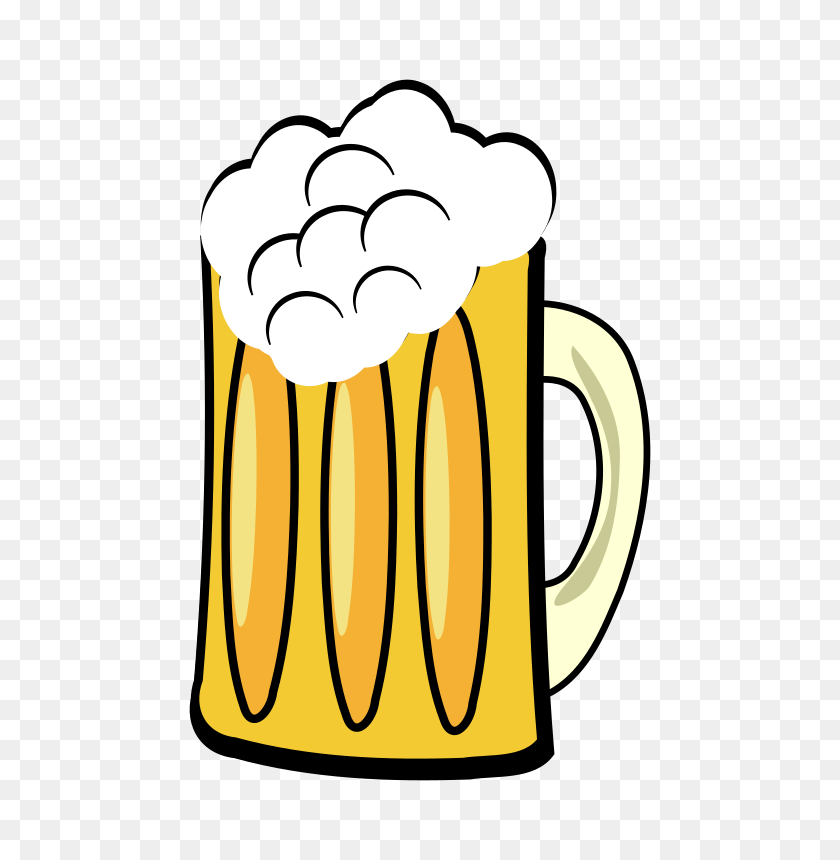 526x800 Clipart - Cheers Beer Clipart