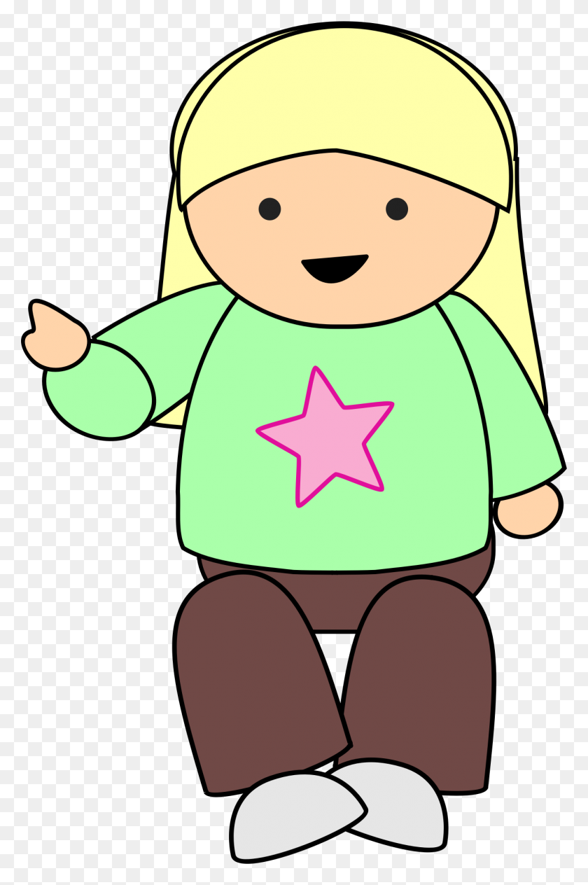 1302x2010 Clipart - Child Pointing Clipart
