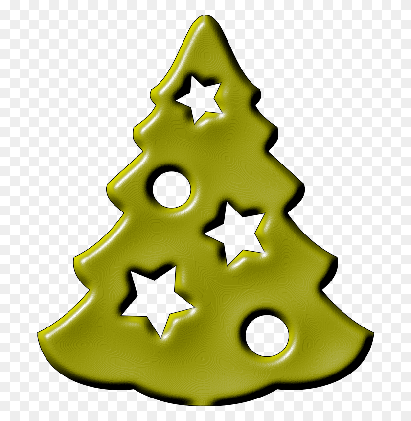 690x800 Clipart - Christmas Tree Star Clipart