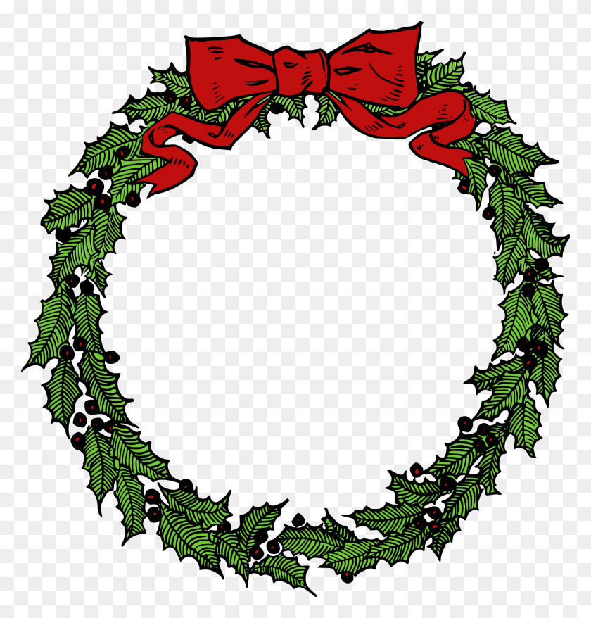 2287x2400 Clipart - Circle Wreath Clipart