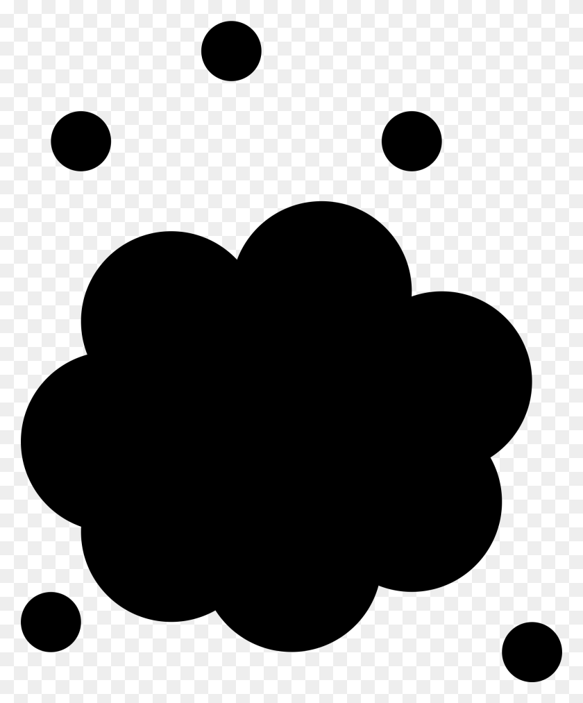 1826x2232 Clipart - Cloud Shape Clipart