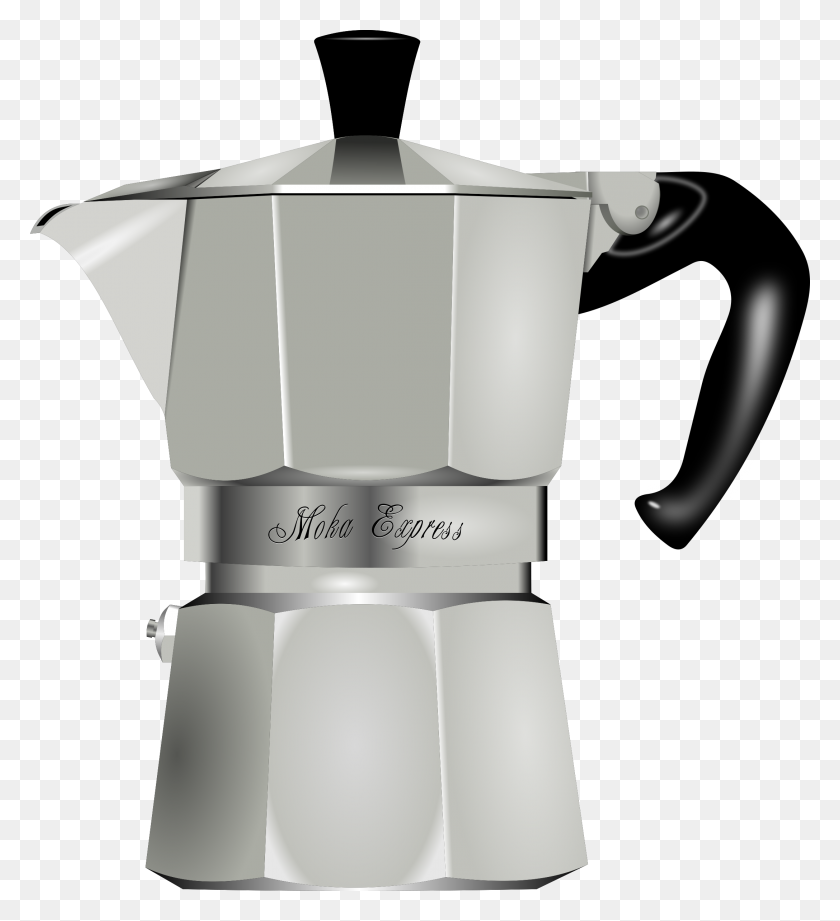 2174x2400 Clipart - Cafetera Clipart