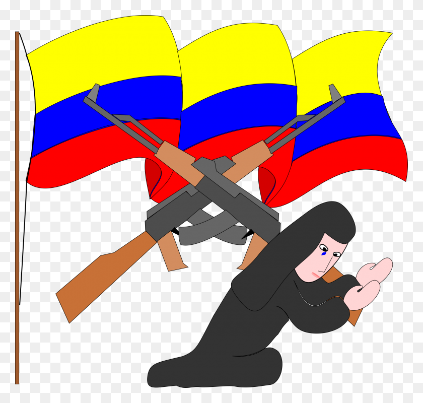 2400x2277 Clipart - Colombia Clipart