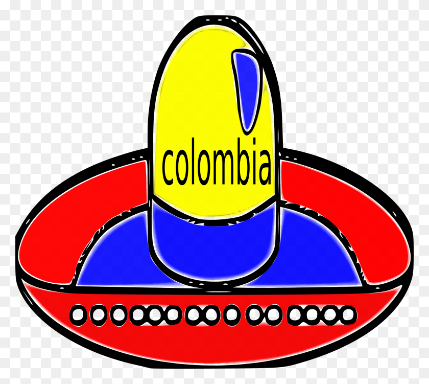 2400x2127 Clipart - Colombia Clipart