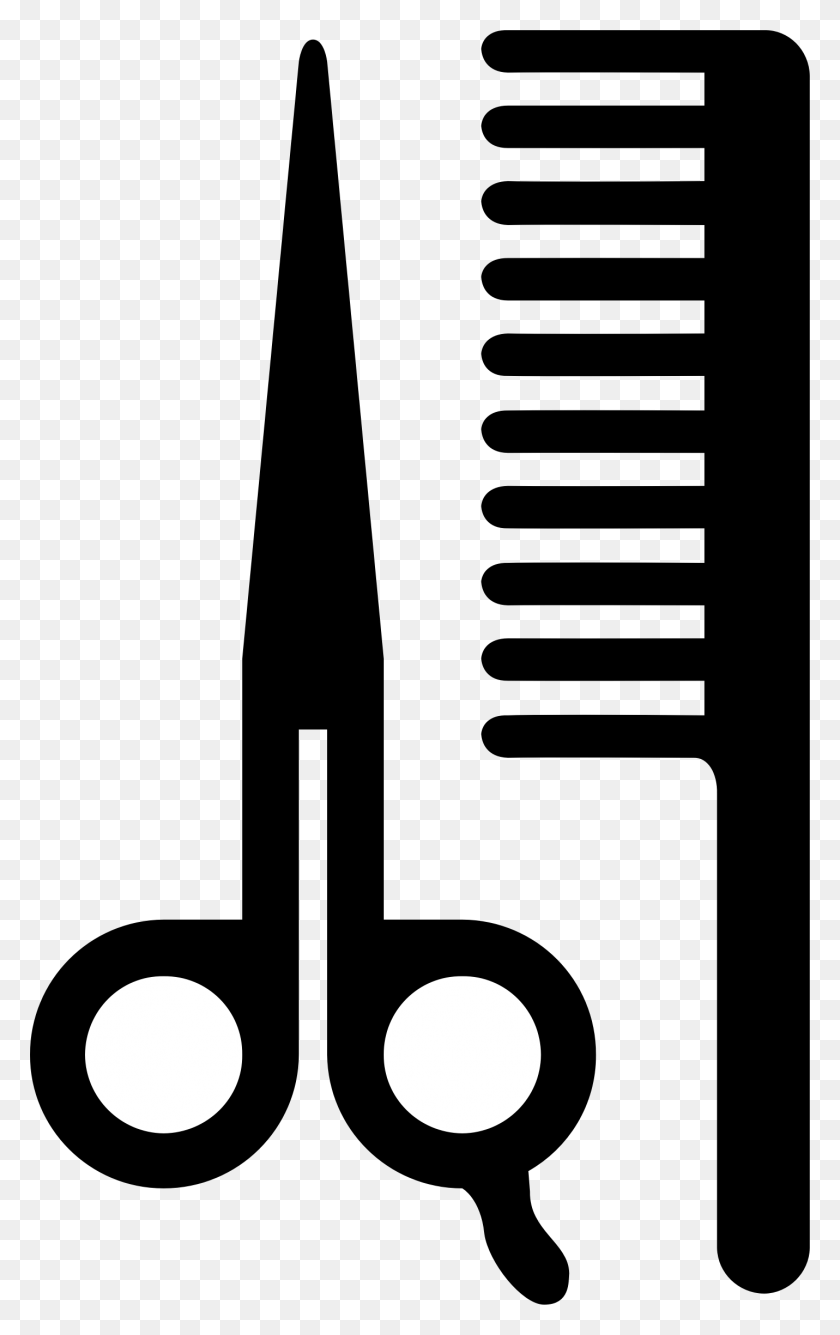 1431x2340 Clipart - Comb Clipart Black And White