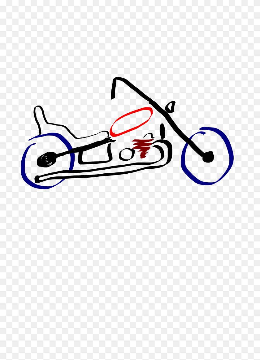 2400x3394 Clipart - Motorcycle Wheel Clipart