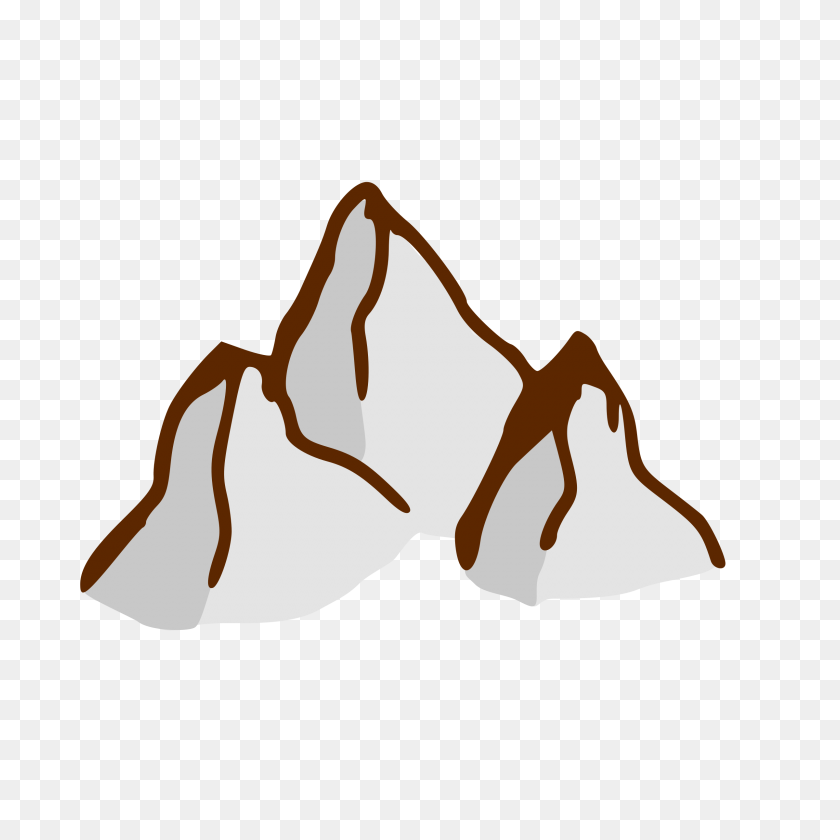 2400x2400 Clipart - Mountain Background Clipart