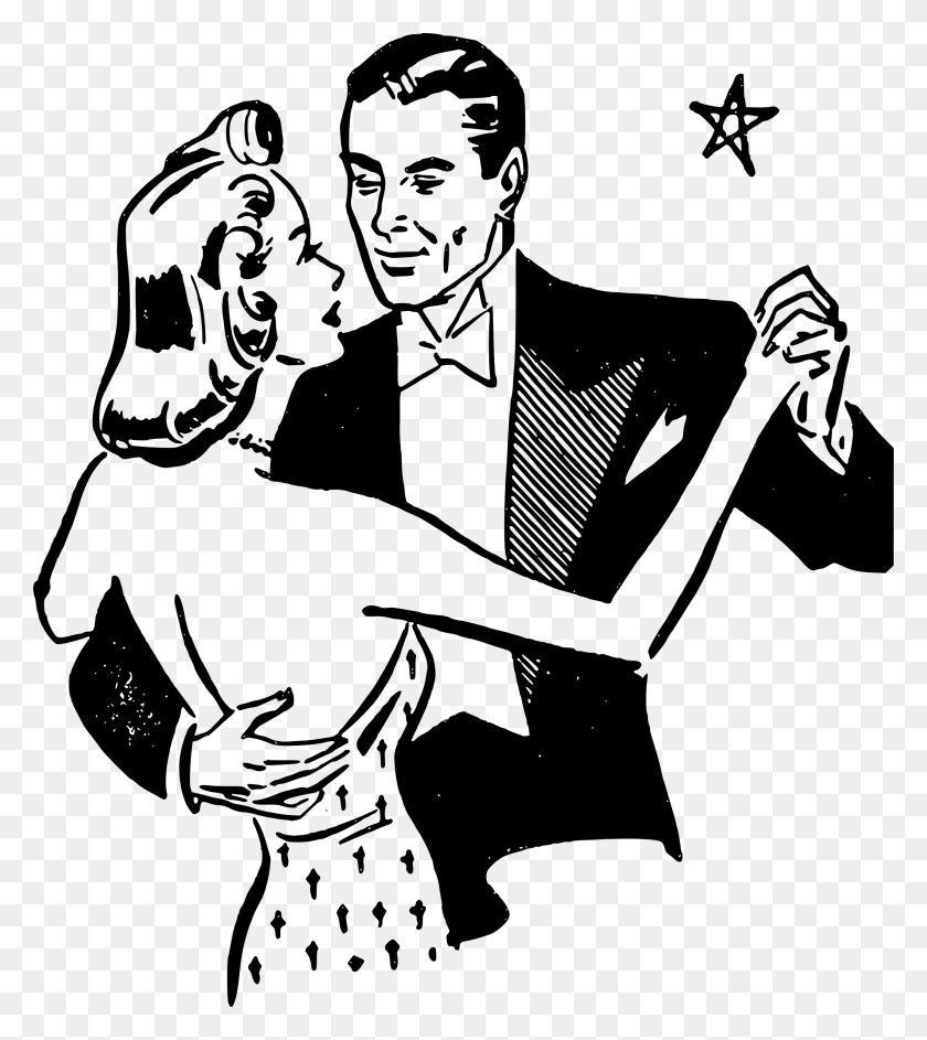 2120x2400 Clipart - Couple Clipart Black And White
