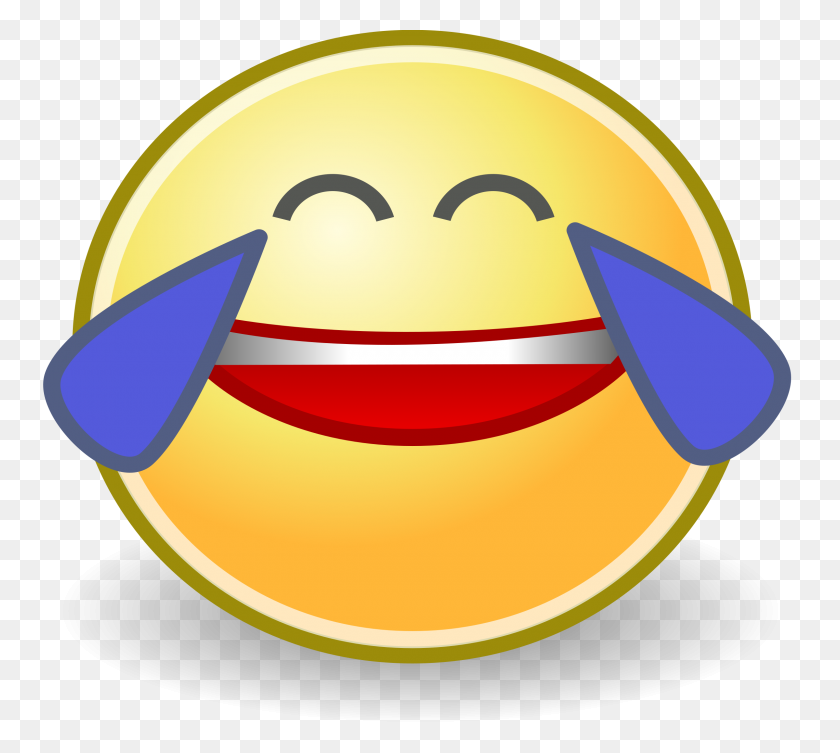 2400x2134 Clipart - Cry Laugh Emoji PNG