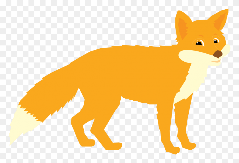 2310x1524 Clipart - Cute Fox Clipart
