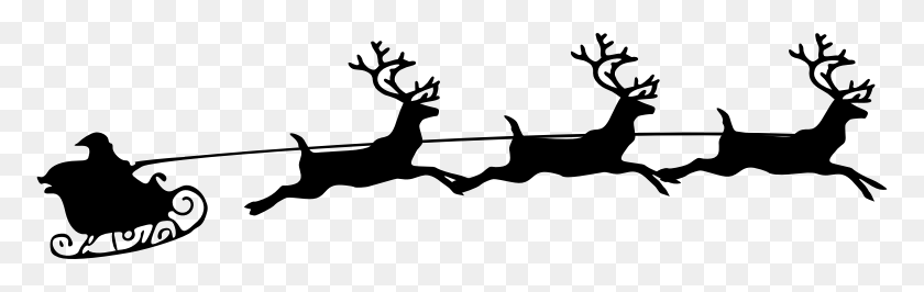 774x206 Clipart - Deer Antlers Clipart Black And White