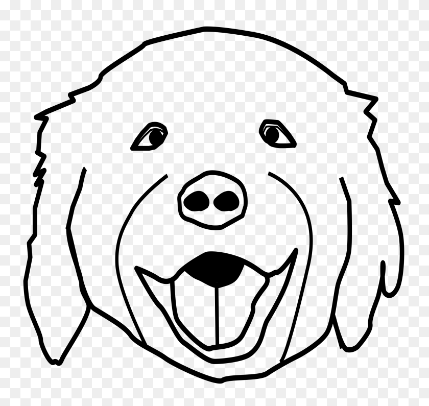 2400x2264 Clipart - Dog Face PNG