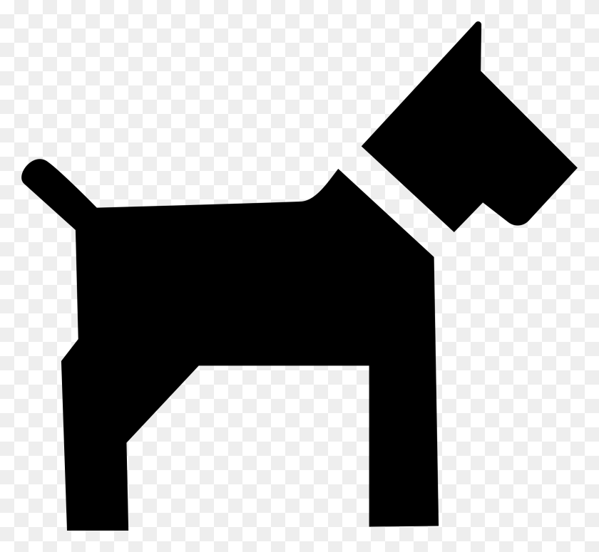 2314x2124 Clipart - Perro Icono Png