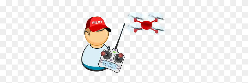300x223 Клипарт - Drone Clipart