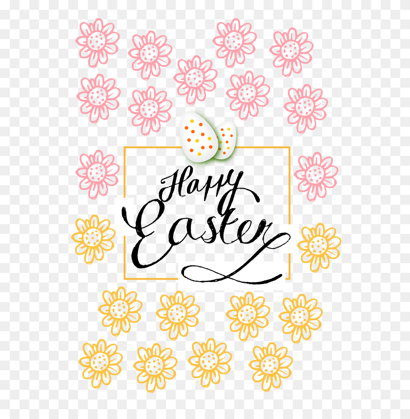 566x800 Clipart - Easter Background Clipart
