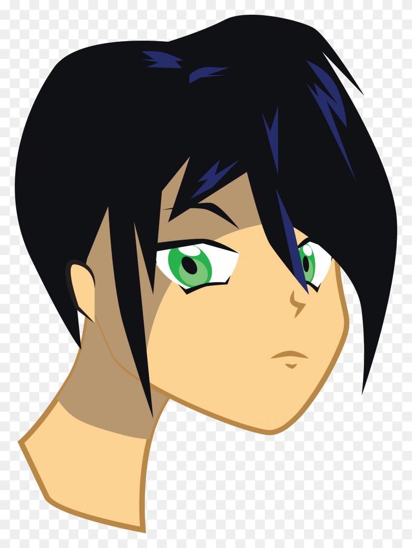 1768x2400 Clipart - Emo Hair PNG