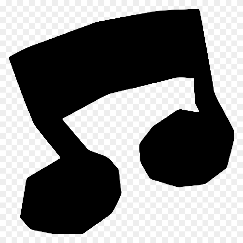 2146x2146 Clipart - Music Note Clipart Black And White
