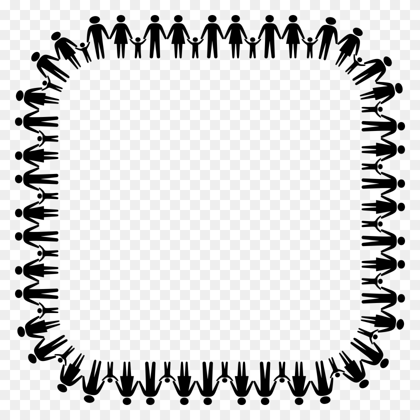 2294x2294 Clipart - Family Holding Hands Clipart