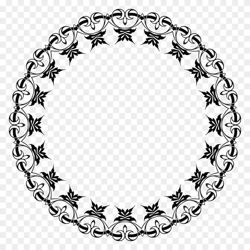2336x2336 Clipart - Fancy Circle PNG