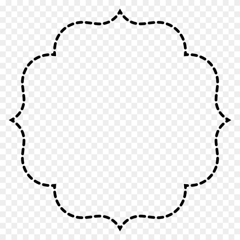 790x790 Clipart - Fancy Circle PNG