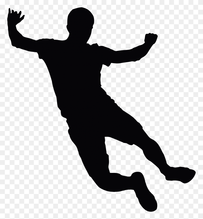 2102x2274 Clipart - Football Silhouette PNG