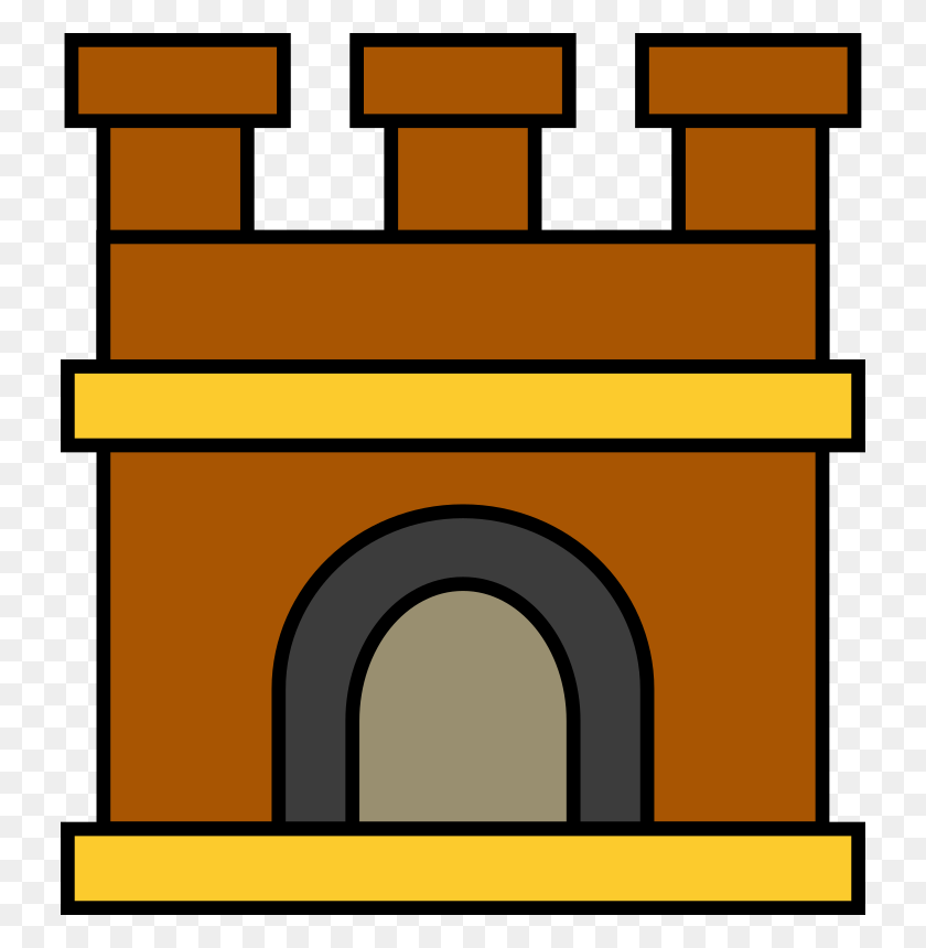 730x800 Clipart - Fortress Clipart